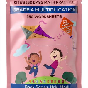 Kite's 150 Days Math Practice Workbook Grades 3-5 Print Replica-0