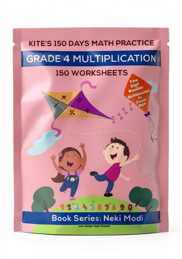 Kite's 150 Days Math Practice Workbook Grades 3-5 Print Replica-0